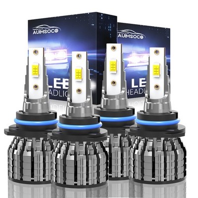4Pcs LED Headlight High Low Bulbs For Chevy Silverado 1500 2500 3500 1999-2006
