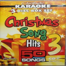 KARAOKE CD+G CHARTBUSTER CHRISTMAS 5098 LITTLE DRUMME BOY,JINGLE BELLS new case