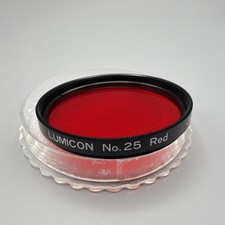 Lumicon 25 Red Planetary Filter 2" Telescope Eyepiece Filter w/ Box