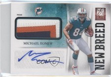 2012 Elite New Breed Jerseys Prime Signatures 19/25 Michael Egnew #26 Auto 0x5