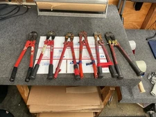 Lot of 6 Bolt Cutters Mcc HK Porter 450 18L
