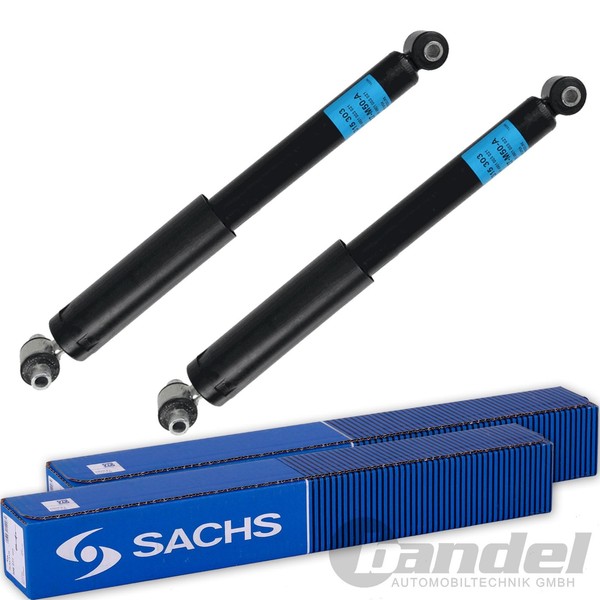 2X Sachs StoßDÄMpfer Hinterachse Passend FüR Ford Focus Ii Turnier (Da,Ffs,Ds)-image