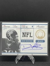 2012 Playoff Prestige NFL Passport Signatures DeVier Posey #17 Rookie Auto RC