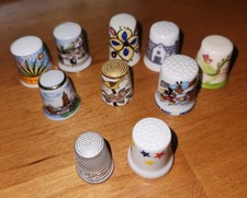 Fun Colorful Thimbles Disney-Handpainted-Scotland Street And More