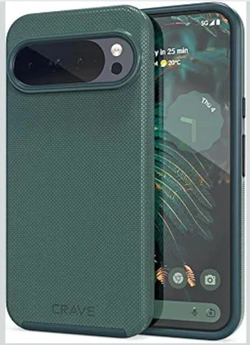 Crave Dual Guard Protection Google Pixel 10 Pro XL Case Green Shock Resistant