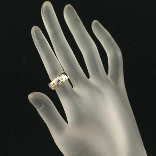 Rare Auth Van Cleef & Arpels Ring 3color US4.5 18K YG/RG/Silver 925  - Image 4 of 4