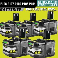 For RYOBI P108 18V 8.0Ah High Capacity Battery PACK 18Volt Lithium-Ion One Plus