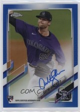 2021 Topps Chrome Rookie Blue Refractor 22/150 Ashton Goudeau #RA-AGO Auto 1g8n