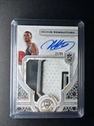 2024 Topps Royalty Basketball Victor Wembanyama RPA 21/99 On Card Auto Game Worn