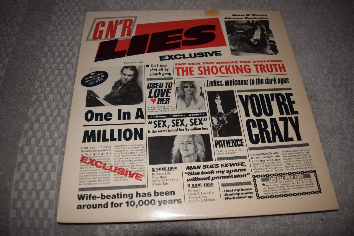 25+ Guns N 'Roses First Pressing Vinyl Records for sale | Updated