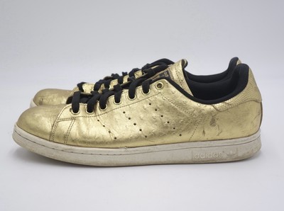 Size 11 - adidas Stan Smith 'Gold Metallic' Ostrich 2015