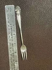 Towle Georgian Sterling Silver Cocktail Oyster Seafood Fork -