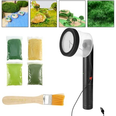 Mini Static Grass Beflockung Applikator DIY Begrasungsgerät Beflockungsmaschine