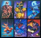 1996 Marvel Spider-Man Premium Canvas Insert Complete Set #1-6 - Carnage Venom