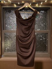 asos Brown Corset Dress