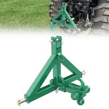 3 Punkt Anh&auml;ngerkupplung Receiver mit 3Kugeln f&uuml;r 2Zoll Kat 1 Traktor Schwerlast