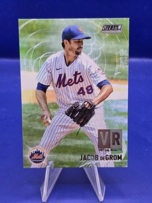 2021 Topps Stadium Club Virtual Reality Jacob DeGrom #VR-18 (EX/NM)