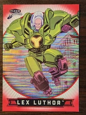 #8 LEX LUTHOR 2025 Fleer DC Brilliants Superman RED HEAT VISION 1386/1938