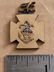 Antique 1900's AOUW Ancient Order of United Workers Pocket Watch Fob Lodge 107 — photo 2