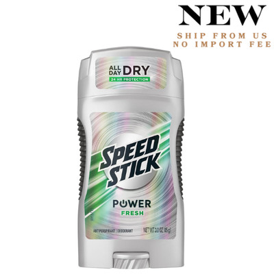 Speed Stick Antiperspirant/Deodorant Fresh Scent, 3 Ounce Stick (00022200951029)