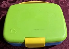 Munchkin Bento Box Toddler Lunch Box BPA-Free Green/Yellow/blue Lunch Box