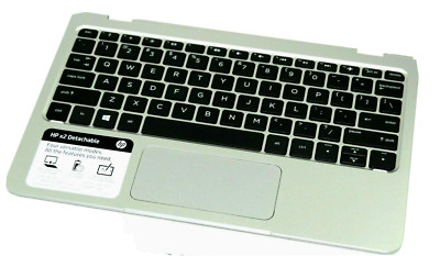 902365-001 TOP COVER W/ KEYBOARD TOUCHPAD HP X2 DETACHABLE 10-P SERIES, GRADE B