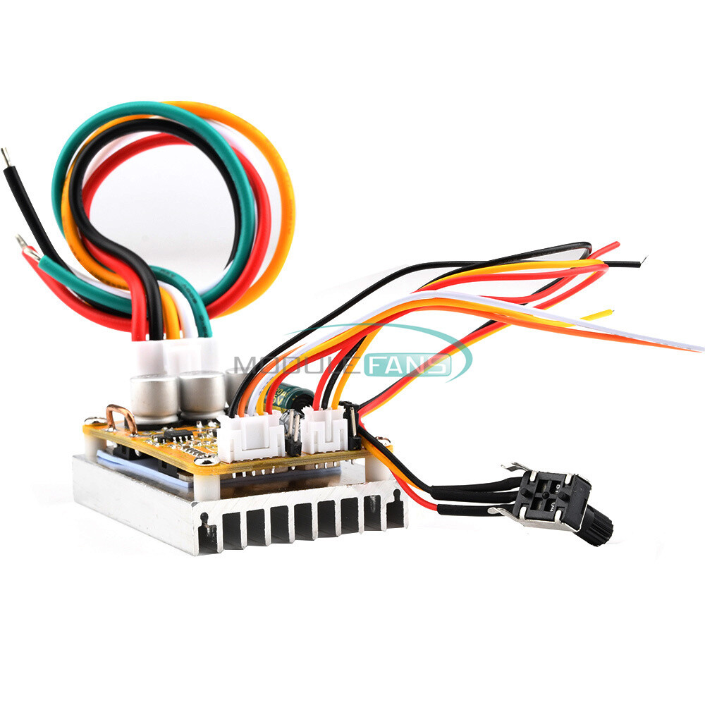 350W DC BLDC Motortreiber – 5-36V, 3-Phasen, Sensorlos, Für Bürstenlose Motoren, Hall-Steuerung