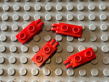 4 x LEGO TECHNIC red hinge plates 4276b / Set 5590 5580 5581 5542 5510 6263