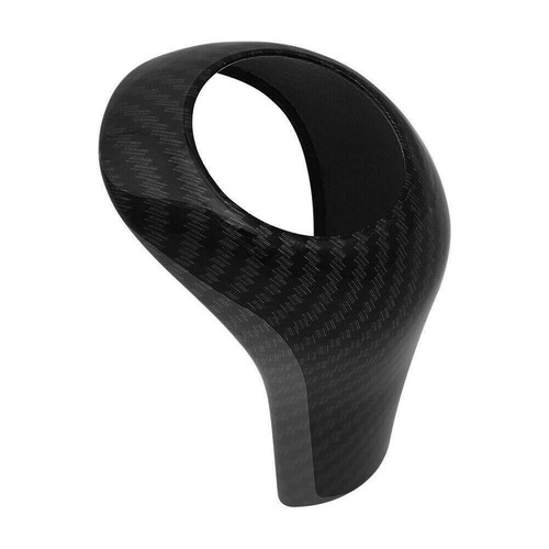 Carbon Fiber Grain Gear Shift Head Knob Cover Trim For Mercedes-Benz GLK CLASS - Foto 12 di 12