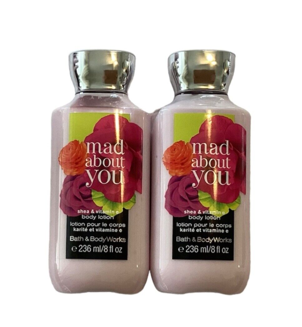 2 X Mad about You Body Lotion 8 fl.oz. Bath & Body Works New