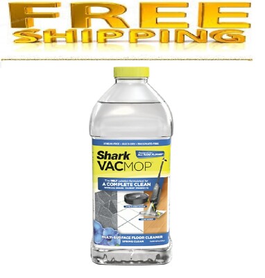 Shark VACMOP Multi-Surface Cleaner Refill 2L bottle, Spring Clean Scent, VCM60
