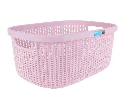 Keeper Bosse Laundry Basket, Pink, 52X37X23 Cm