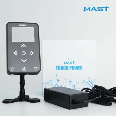 Mast Touch Tattoo Power Supply Dual Connect OLED Screen 3.42A Start-up Function