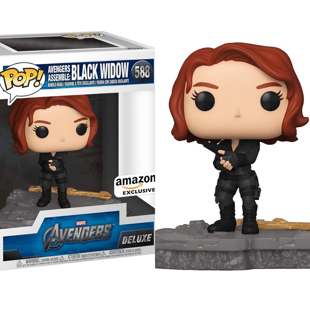 FUNKO POP! アベンジャーズ　ブラックウィドウ　ファーストフード限定版 FUNKO POP! アベンジャーズ ブラックウィドウ ファーストフード