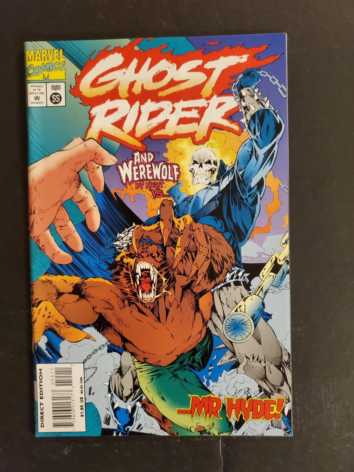 Ghost Rider Vol. 2 #55 (November 1994, Marvel) Werewolf By Night, Mr ...