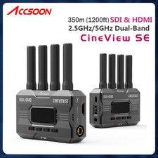 US Accsoon CineView SE 1200ft SDI HDMI Wireless Video Transmission System TX RX