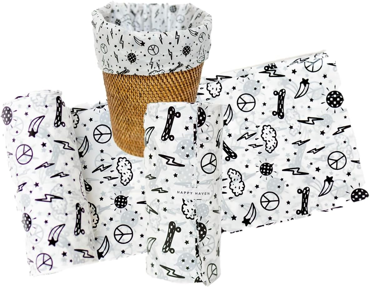 Bathroom Trash Bags for 2,3,4 Gallon Bathroom Trash Can, Small Garbage Bags - Be