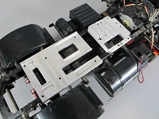 Aluminum 5th Wheel Coupling + Servo Mount Plate Tamiya RC 1/14 King Grand Hauler