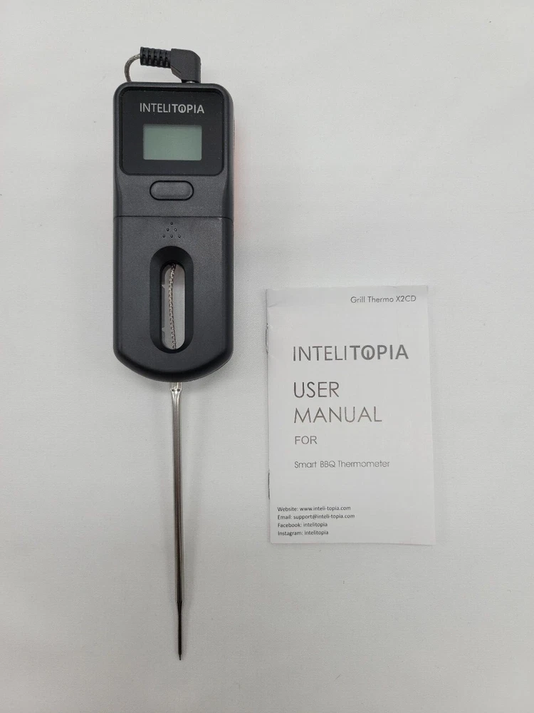 Intelitopia Meat Thermometer, +-1% accuracy, Detachable