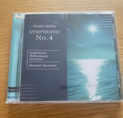 CD Gustav Mahler Sinfonie NO4 Netherlands Philharmonic Orchestra Harmut Haenchen