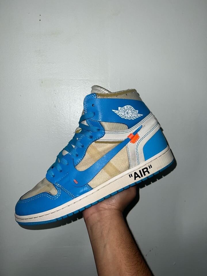 Size 10.5 - Jordan 1 Retro OG x Off-White High UNC  display picture 1