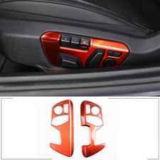 Cubierta de embellecedor de marco de panel de ajuste de asiento de acero inoxidable para Toyota Supra A90 2019-2021