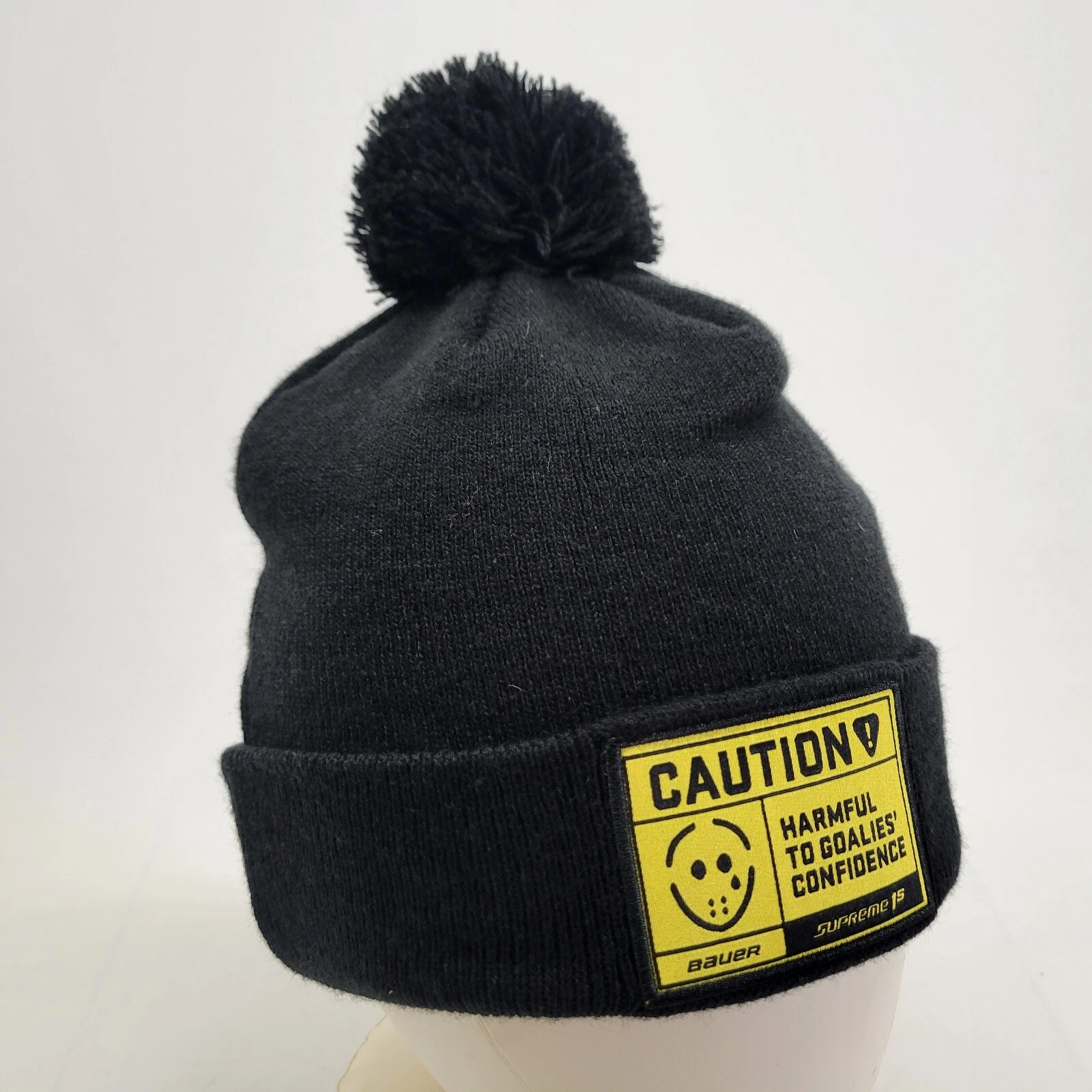 Chapeau bas de hockey Bauer prudence nocif pour les gardiens confiance patins à glace