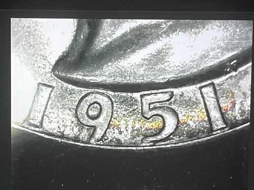 1951 P 25¢ Gem+++. Nice