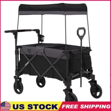 City Wagon Cruiser Stroller 2 Kids All-Terrain Foldable W/ Adjustable Handles US