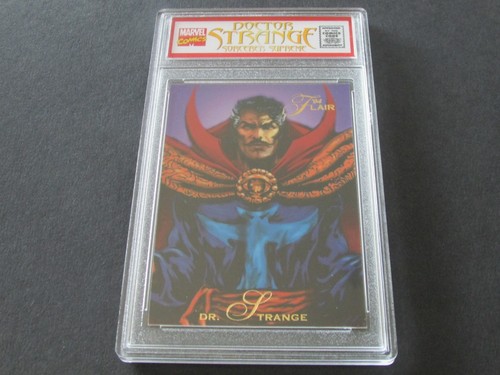 1994 Flair Marvel Doctor Strange Karte #12 maßgeschneiderte Platte - Bild 2 von 3