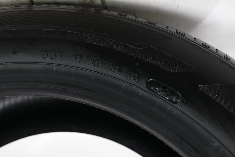 Set of 4 Take Off 225/50R17 Hankook  Kinergy GT - 94V - 9.5/32 New - Image 4 of 4