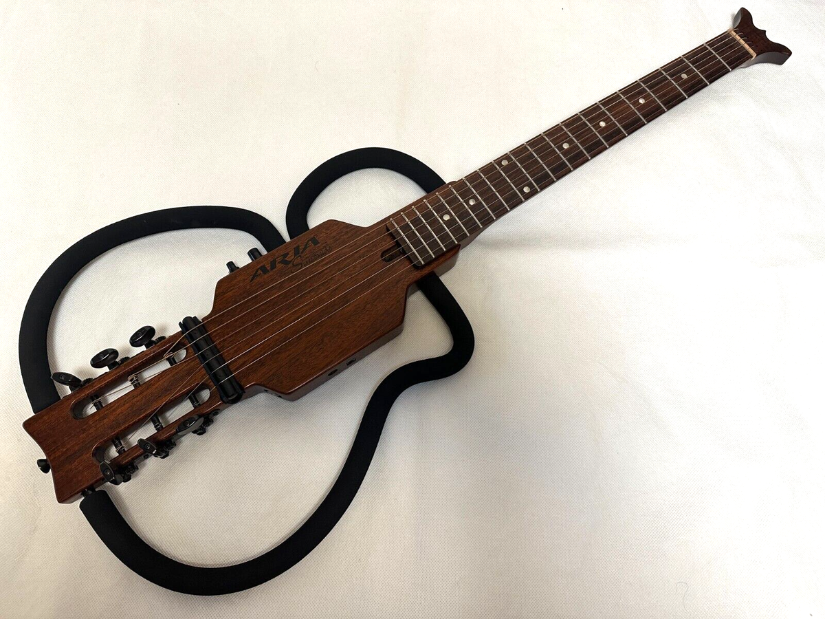Aria Sinsonido Steel String Silent Travel Electric Guitar | eBay Aria Sinsonido Steel String Silent Travel Electric Guitar | eBay