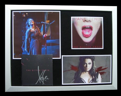 EVANESCENCE+AMY LEE+SIGNIERT+GERAHMT+BITTER TRUTH=100% ORIGINAL+EXPRESS+GLOBAL SHIP
