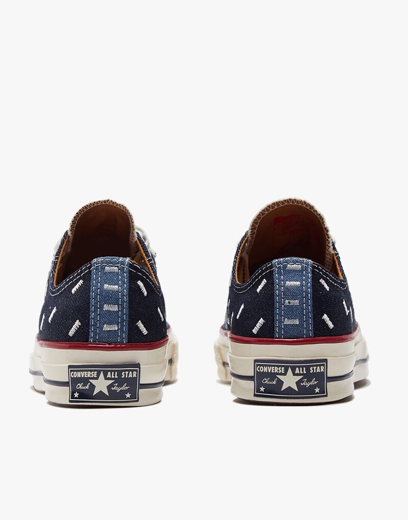 NEW Sz 10 Converse Chuck 70 Ox Low Indigo Boro Navy Japanese
